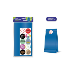 Lot de 10 enveloppes Bismark en papier kraft 50 g/m² avec 10 autocollants de fermeture - Dimensions 19 x 36 x 6 cm - Idéal pour