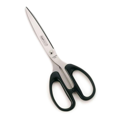 Ciseaux Rapesco Essential en acier inoxydable 21 cm - Poignées ergonomiques - Convient aux droitiers et aux gauchers - Noir