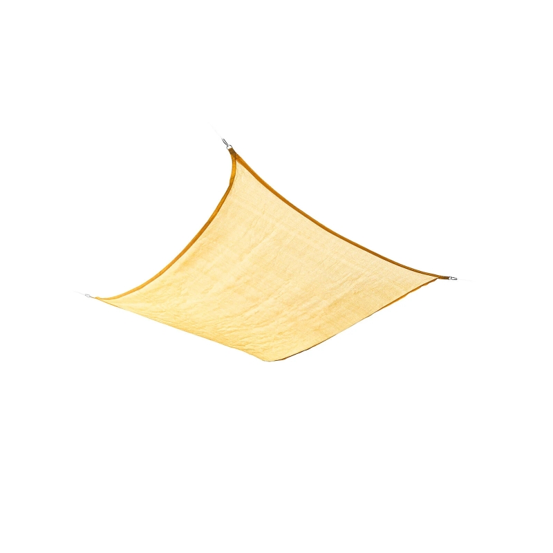 Voile d'ombrage rectangulaire Shazail d'Innovagoods - Facile à nettoyer - Protection UV - Respirante - Corde et 4 mousquetons