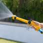 Pistolet à eau sous pression Innovagoods Forzater - 8 jets - Réservoir 100 ml - Multifonctionnel - 41 x 15 x 5,5 cm - Jaune