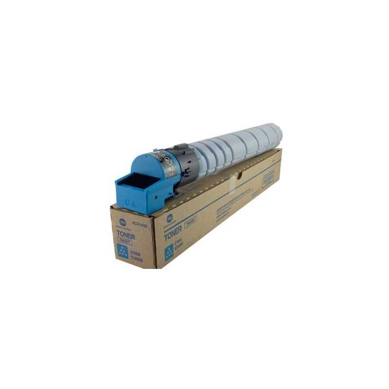Cartouche de toner cyan originale Konica Minolta TN626C