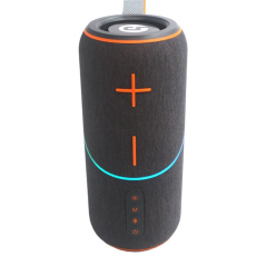 Enceinte Bluetooth sans fil Coolsound Rainbow Beat 20 W - Jusqu'à 3 heures d'autonomie - Entrées USB, microSD et auxiliaire