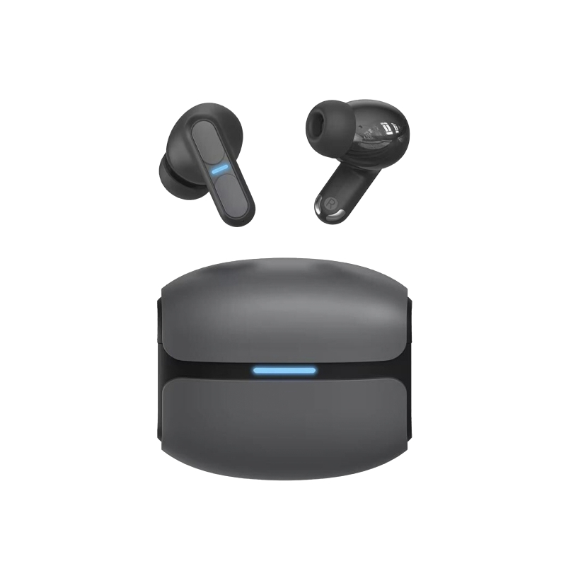 Casque Bluetooth 6.0 Leotec TWS Gaming Nebula Fit - Étui de chargement - Noir