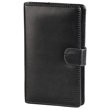 Étui Hama Vegas pour 5 clés USB - Universel - Cuir - 8,2 x 1,6 x 13,9 cm - Noir