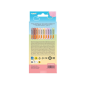 Pack Jovi Kawaii de 10 bâtonnets de pâte à modeler (15 g) - Très malléable - Ne sèche pas - Couleurs assorties