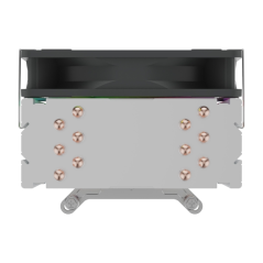 Refroidisseur de processeur Unykach Unycool H60 ARGB - Multisocket universel - Ventilateur 120 mm - Noir
