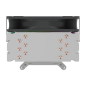 Refroidisseur de processeur Unykach Unycool H60 ARGB - Multisocket universel - Ventilateur 120 mm - Noir