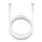 Câble USB-C vers USB-C NGS ZYRO 60W-1 - Charge rapide - 480 Mbps - 15 W - 1 mètre - Blanc