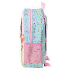 Sac à dos Safta Disney Princess 3D 8,64 L - Porte-bouteille - Porte-carte d'identité - Bretelles rembourrées - 27 x 33 x 10 cm