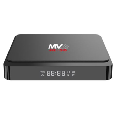 Mini PC Smart TV Muvip MV22 4K 5G - Android 14 - Quad Core - 2 Go RAM - 16 Go - Couleur noire