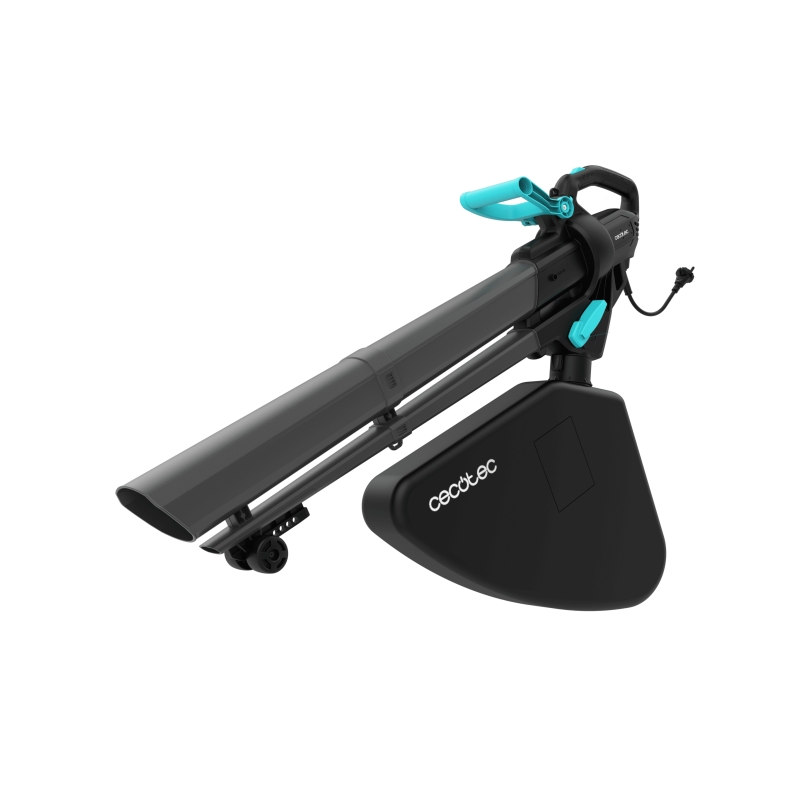 Souffleur/aspirateur de feuilles Cecotec AirForce 3300 Crush and Go - 3300 W - Plusieurs vitesses - Broyeur intégré - Sac de 40