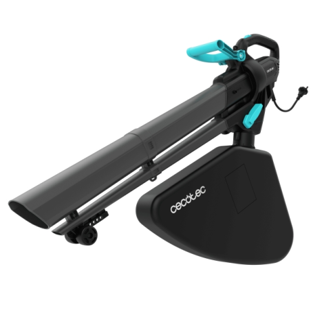 Souffleur/aspirateur de feuilles Cecotec AirForce 3300 Crush and Go - 3300 W - Plusieurs vitesses - Broyeur intégré - Sac de 40