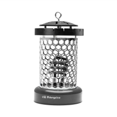 Cuisinière électrique compacte et sûre Orbegozo LO 8005 - Puissance 400 W - Crochet intégré - Grille de sécurité - 2 niveaux de