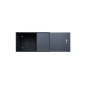 Armoire murale de sécurité WP RWS-06504-B 6U - Portes coulissantes - Antivol classe RC4 - 560 x 400 x 400 mm - Noir