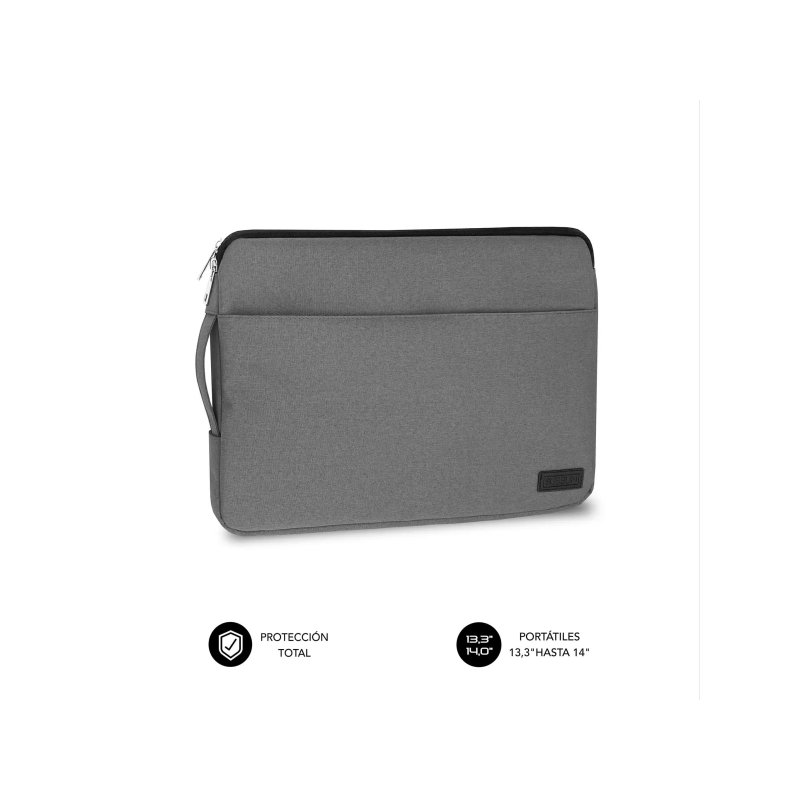 Housse Subblim Urban pour ordinateur portable de 13,3" à 14" - Protection élégante et fonctionnelle - Tissu polyester 600D