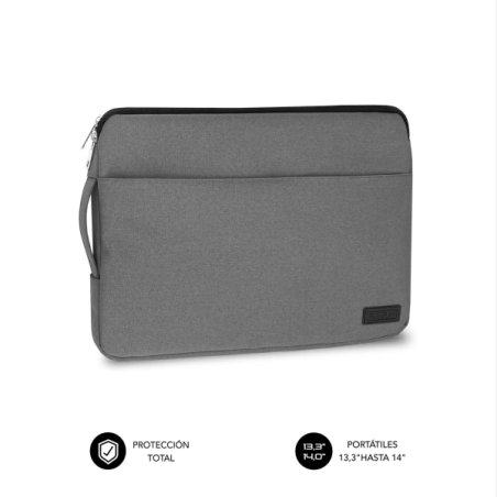 Housse Subblim Urban pour ordinateur portable de 13,3" à 14" - Protection élégante et fonctionnelle - Tissu polyester 600D