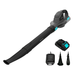 Souffleur de feuilles sans fil Cecotec AirForce 2500 Agile - Batterie 21 V 2 Ah - Plusieurs vitesses - Accessoires inclus
