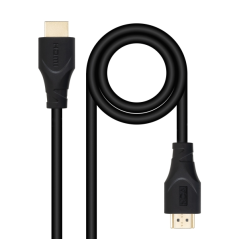 Câble Nanocable HDMI V1.4 CCS - A/MA/M - 5 mètres - Noir