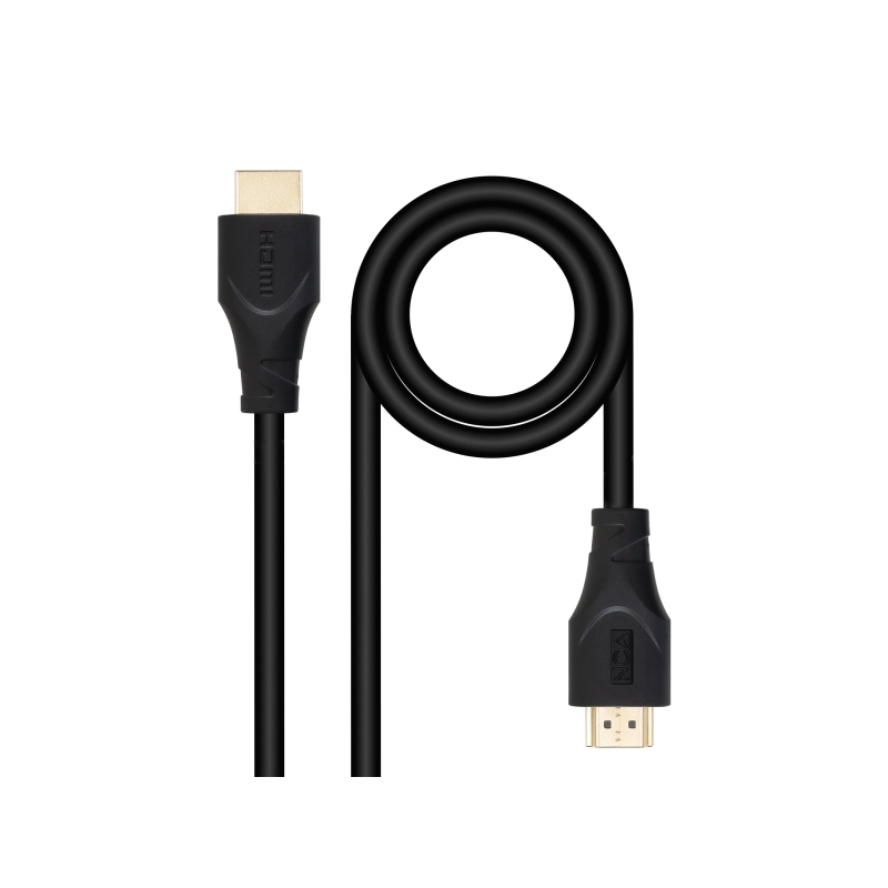 Câble Nanocable HDMI V1.4 CCS - A/MA/M - 5 mètres - Noir