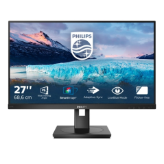 Moniteur Philips S Line 272S1AE/00 27" LED IPS Full HD 75 Hz - Temps de réponse de 4 ms - Haut-parleurs 4 W - Réglable en