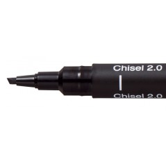 ✅ LOT de 12 Marqueur calibré Uni-ball PINCS2-200 - Pointe polyacétal - Ligne biseautée - Encre pigmentée ré en stock