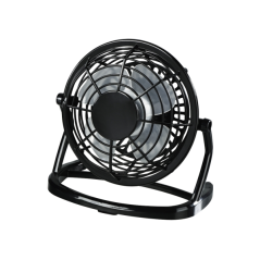 Ventilateur de table USB Hama 10 cm - Câble de 1 m - Noir