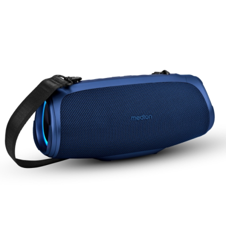 Enceinte Medion Life P61746 M 30 W - Bluetooth 5.3 - Mode diffusion - Résistante à l'eau - Jusqu'à 42 heures d'autonomie
