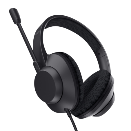 Casque audio USB Trust Ayda Max avec microphone - Arceau rembourré - Réduction de bruit - Câble de 1,80 m