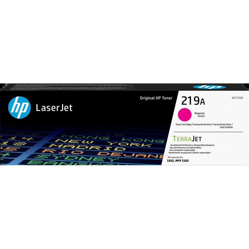 Cartouche de toner magenta originale HP W2193A - 219A
