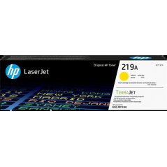 Cartouche de toner jaune authentique HP W2192A - 219A qualité garantie