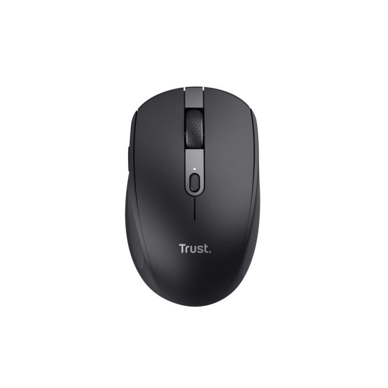 Souris Bluetooth sans fil Trust 3200 dpi - Capteur optique - 6 boutons - Noir