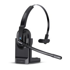 Casque sans fil Energy Sistem Voice Pure Office - Bluetooth 5.0, 2,4 GHz - Connexion multipoint téléphone et ordinateur