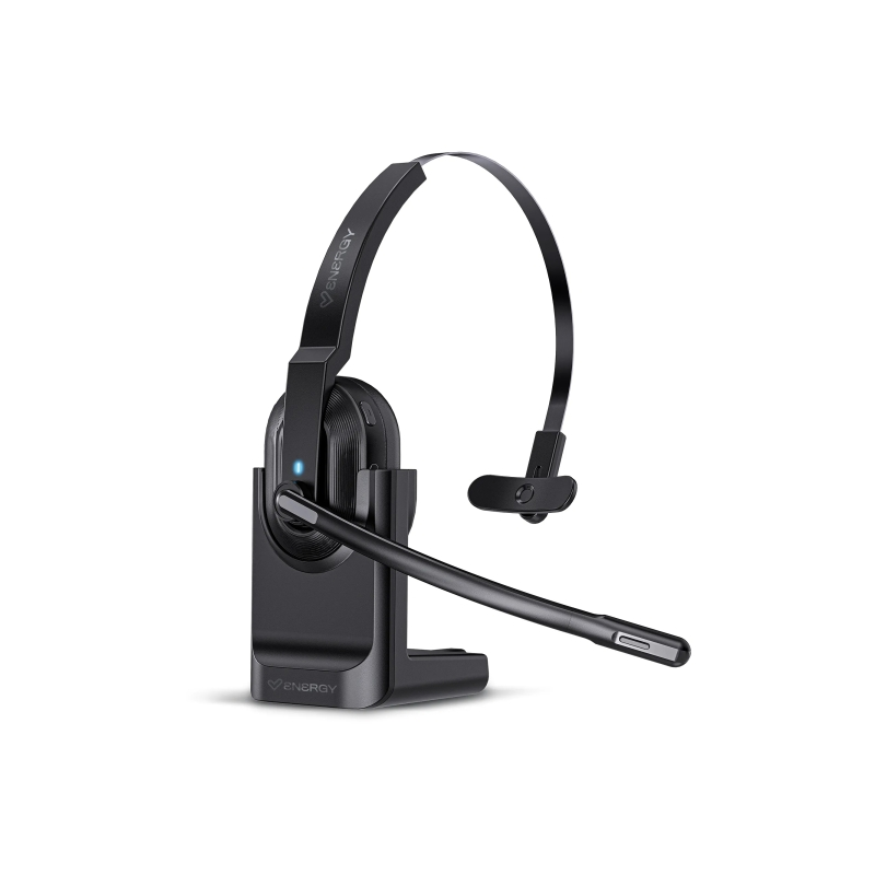 Casque sans fil Energy Sistem Voice Pure Office - Bluetooth 5.0, 2,4 GHz - Connexion multipoint téléphone et ordinateur