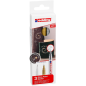 Marqueurs permanents Edding 780 pointe ronde 0,8 mm x3