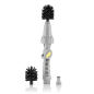 Brosse rotative pour tuyau Innovagoods Twise - Régulateur de pression - Multifonctionnelle - 39 x 7 x 7 cm - Grise et jaune