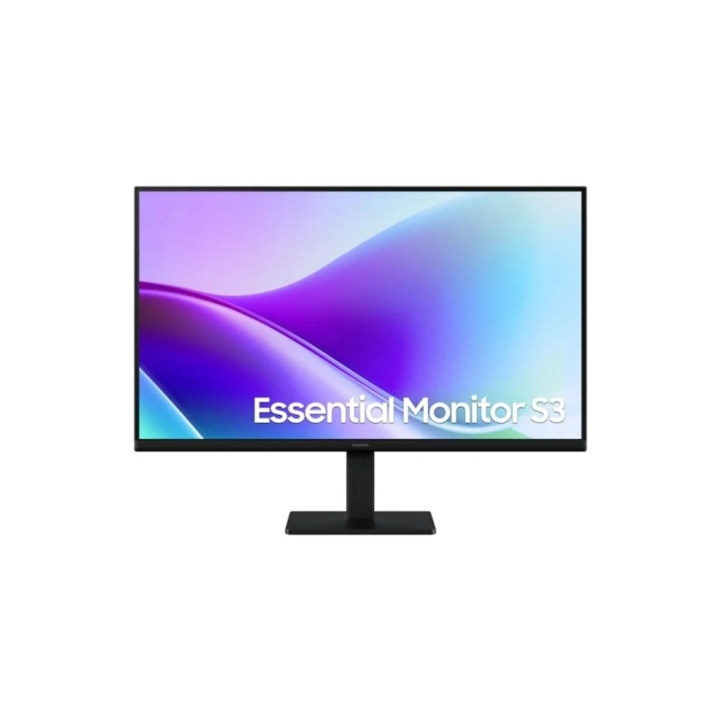 Moniteur Samsung Essential S3 27" IPS Full HD 120 Hz - Temps de réponse 5 ms - HDMI - VESA 100 x 100 mm - Noir