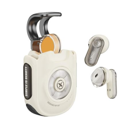 Casque XO G39 Bluetooth 5.3 TWS Blanc avec Réduction du Bruit