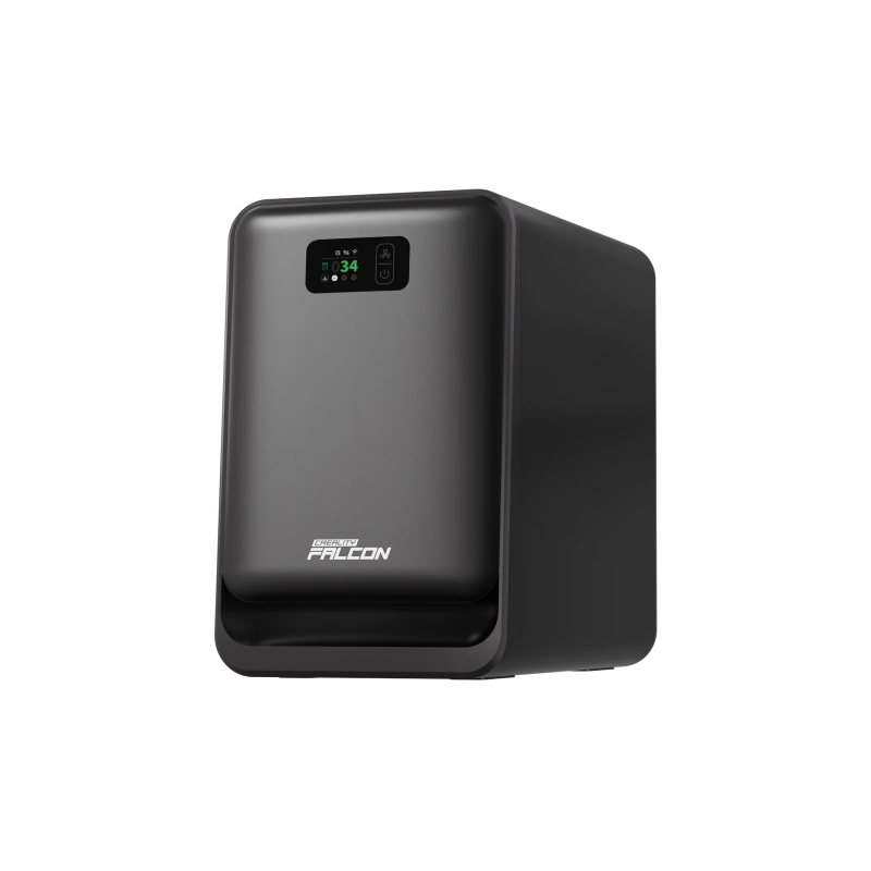Purificateur de fumée de table Creality Falcon AP1 - Flux d'air à 360° - Efficacité de 99 % - Filtres longue durée