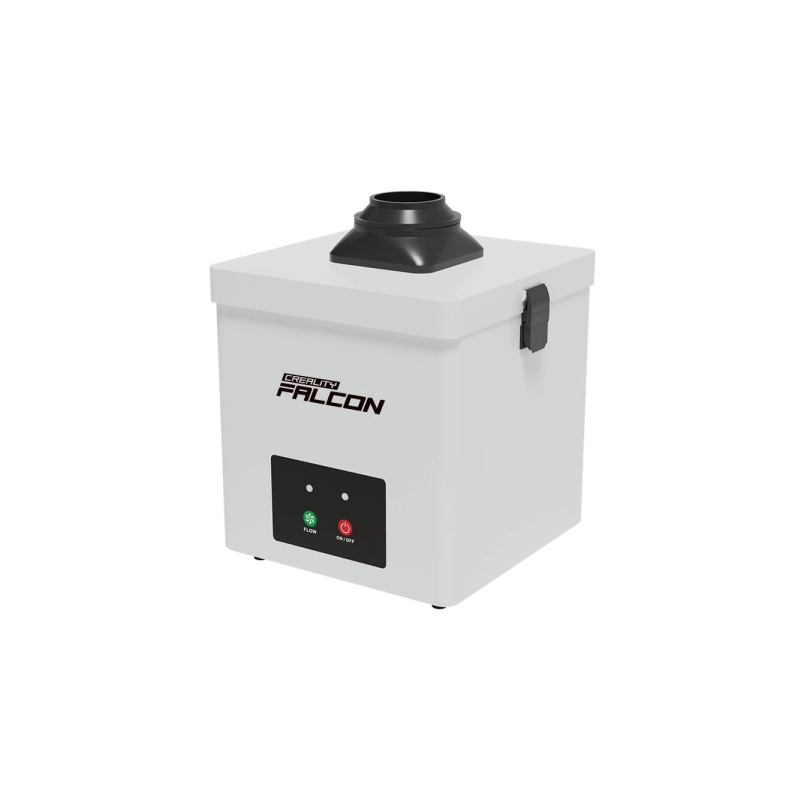 Purificateur de fumée de table Creality Falcon - Précision de filtration jusqu'à 0,03 µm - 180 W et trois vitesses - Moins de