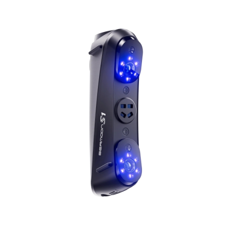 Scanner 3D Creality Sermoon S1 - 1 laser principal + 7 lasers bleus parallèles + 34 lasers bleus croisés + laser NIR pour une
