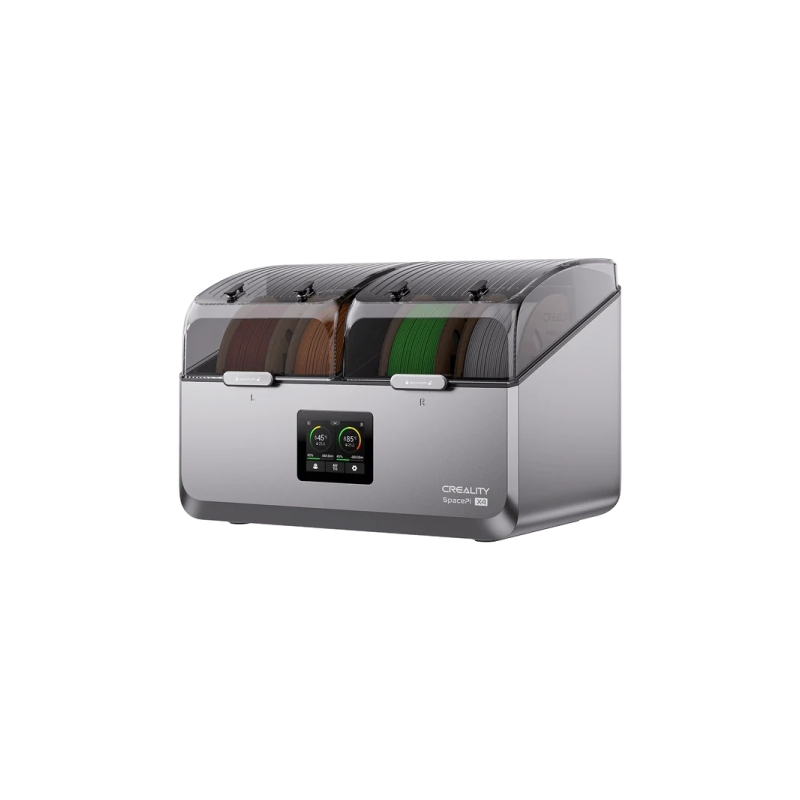 Séchoir à filament Creality Space Pi X4 - Capacité de 4 bobines - Double chambre de chauffe - Jusqu'à 85 °C - Déshumidification