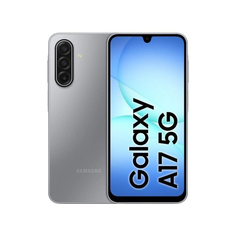 Samsung Galaxy A17 5G - Smartphone 6,7" Super AMOLED - 4 Go de RAM - 128 Go de stockage - Appareil photo 50 MP - Batterie 5000