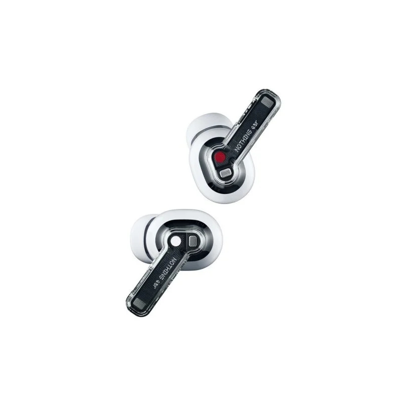 Écouteurs Bluetooth Nothing Ear TWS - Réduction de bruit active (ANC) - LHDC 5.0 et LDAC - Jusqu'à 36 heures d'autonomie - Blanc