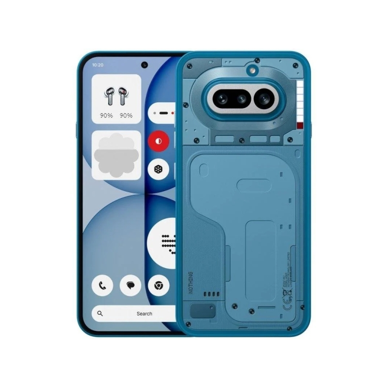 Téléphone Nothing (4a) - Smartphone - Écran 6,78" - 12 Go - 256 Go - Appareil photo 50 MP - Batterie 5080 mAh - Couleur bleue
