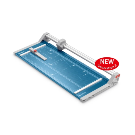 Massicot rotatif professionnel Dahle 554 format A2 - Capacité 20 feuilles - Longueur de coupe 720 mm - Lame circulaire en acier