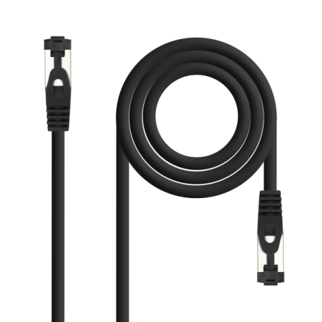 Câble réseau Nanocable Cat. 8.1 2 GHz LSZH SSTP AWG26 - Longueur 5 m - Noir