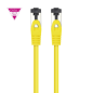 Câble réseau Nanocable Cat. 8.1 2 GHz LSZH SSTP AWG26 - Longueur 2 m - Jaune