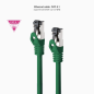 Câble réseau Nanocable Cat. 8.1 2 GHz LSZH SSTP AWG26 - Longueur 1 m - Couleur verte