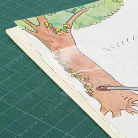 Ruban de réparation Scotch Book - 50,8 mm x 13,7 m - Transparent