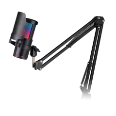 Microphone gaming Mars Gaming MMIC-SC - Bras mécanique omnidirectionnel - Filtre anti-pop en grille métallique - Éclairage